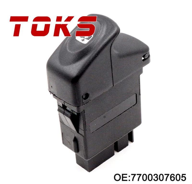 

TOKS 7700307605 Passenger Electric Window Lift Switch For Renault CLIO II MEGANE SCENIC I Kangoo 1998-2014 Automotive Parts