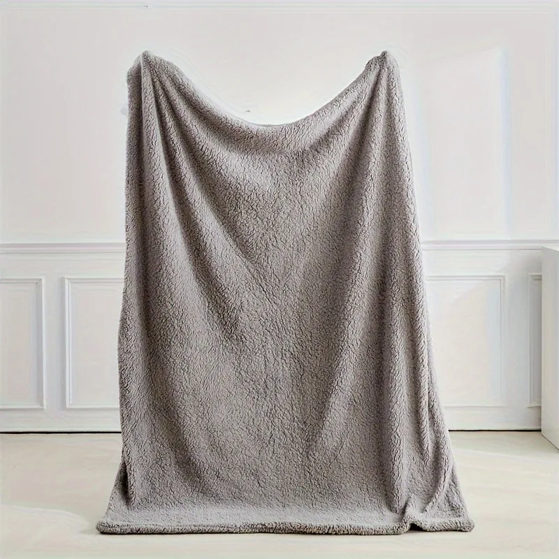 Sherpa Fleece Throw Blanket Ultra-Soft  Dual-Sided Luxury Cozy Warm Plush for Couch Bed and Sofa Machine Washable Blanket