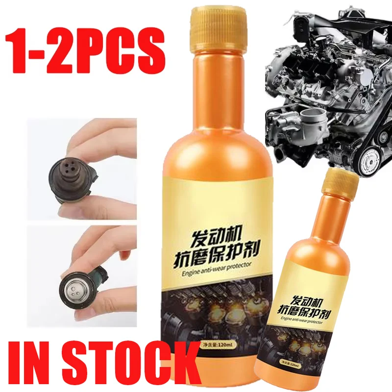 Engine Oil Leak Sealer 120ml Lubrication Motor Oil Additive Stop Leak Sealing Liquid Oil Stop Leak Additive For Car Engine Seal