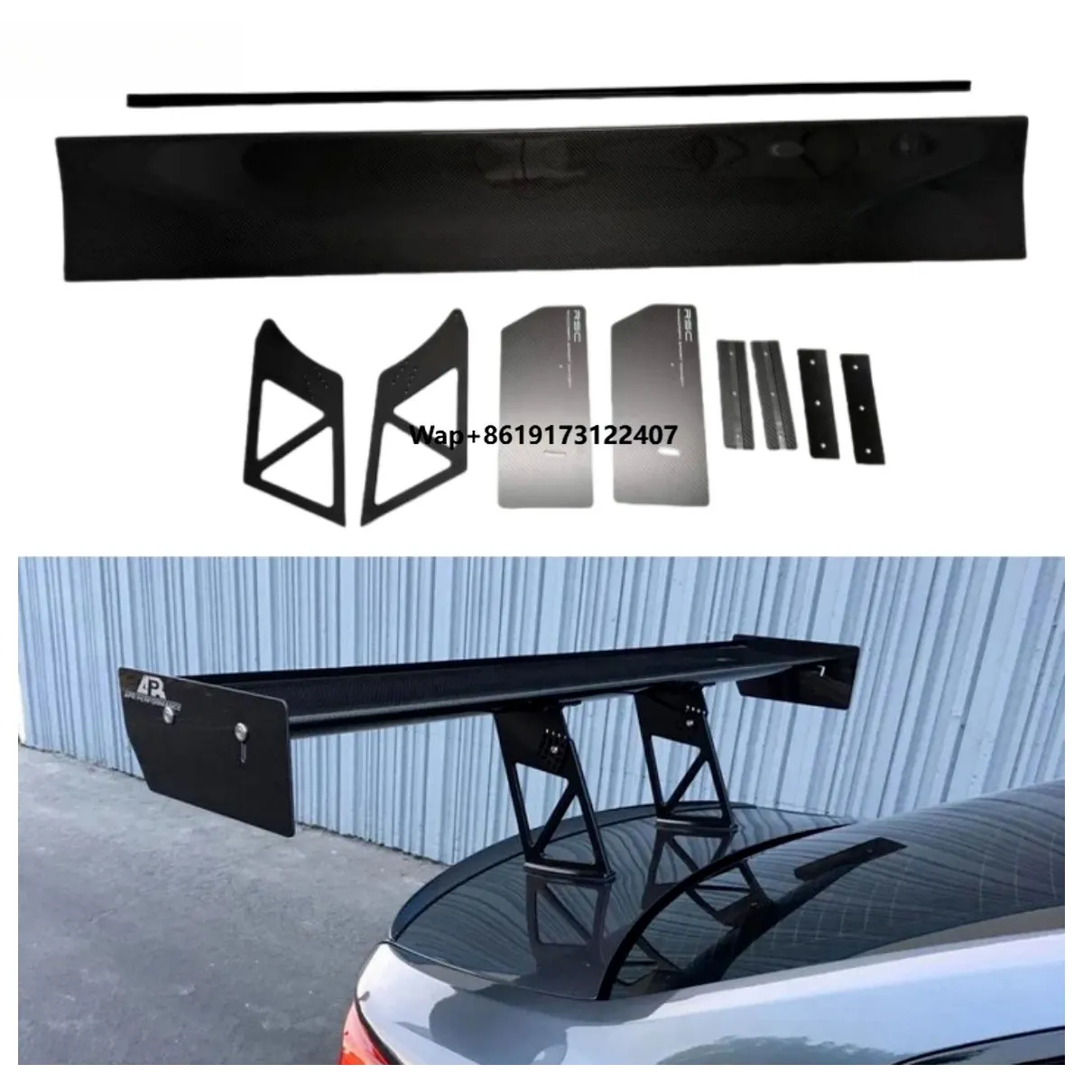 

APR Gt250 Dry Carbon Fiber Racing Track Spoiler Rear Wing for G8X F8X M2 M3 M4