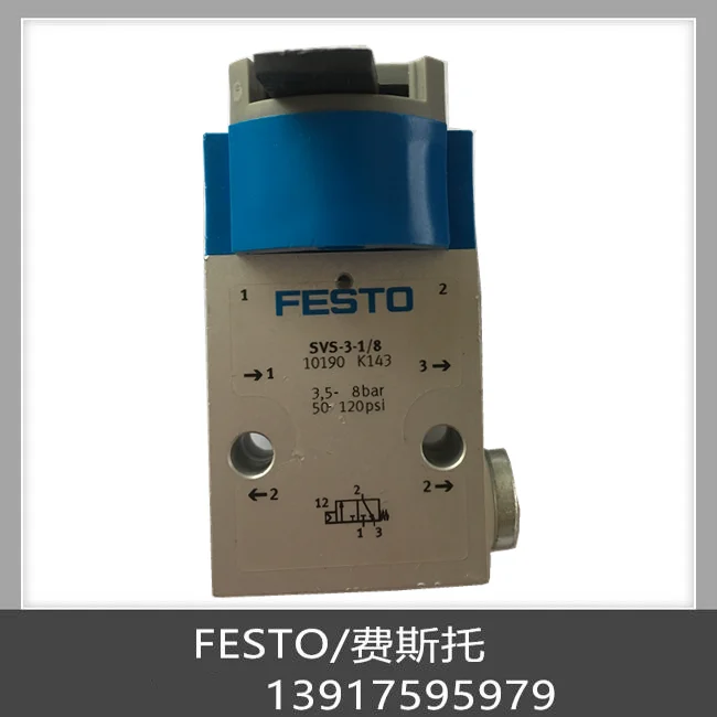 

FESTO Festo Mechanical Valve SVOS-3-1/8 10191 SVS-3-1/8 10190 In Stock.