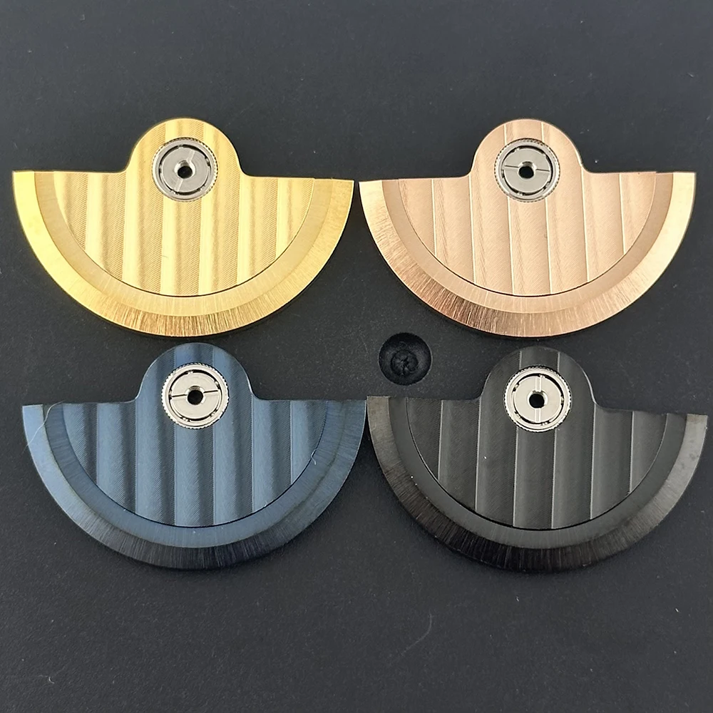 NH35 Женевский стиль, автоматический молоток, автоматический молоток, ротор, подходит для NH34, NH36, NH38, часы с механизмом, запасные части NH35 Женевский стиль, автоматический молоток, автоматический молоток, ротор, подходит для NH34, NH36, NH38, часы с механизмом, запасные части