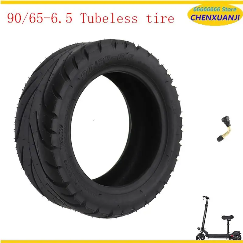

High quality 11 inch tubeless tyre Electric scooter refitted 11-inch 90/65-6.5 thick tire outer tire vacuum off-Road tire