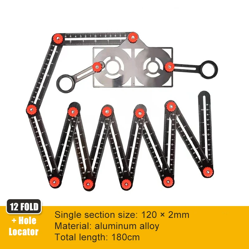 Variant: 12 fold locater