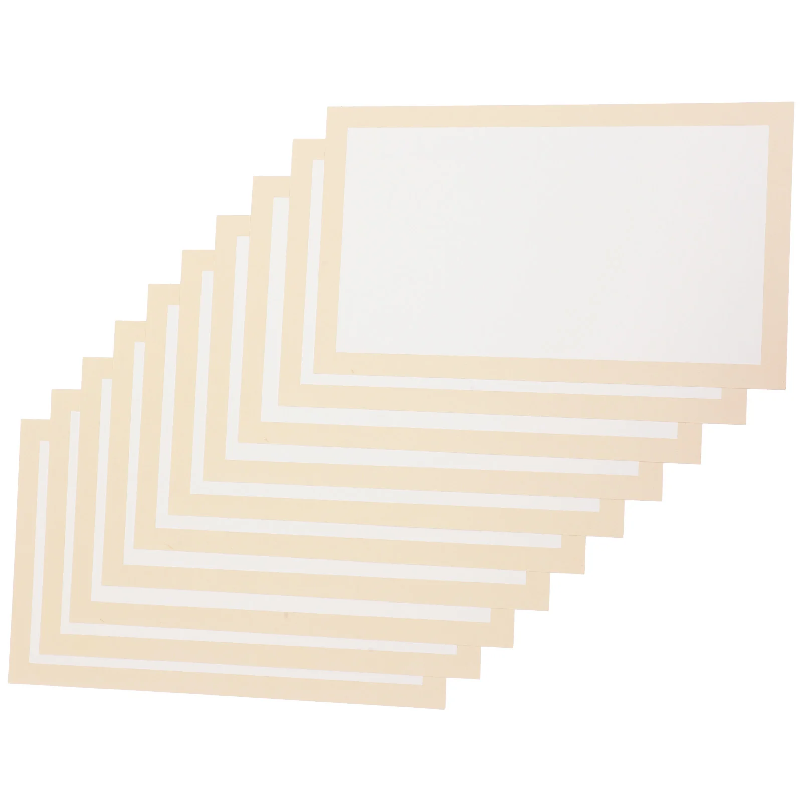 10 Sheets Rice Paper Raw Cardboard for Painting Caligraphy Practical Thick Drawing Chinese Xuan