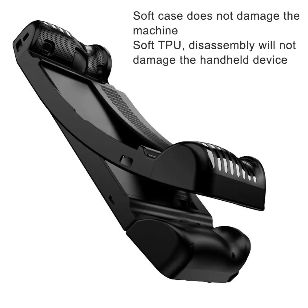 Для Legion Go Game портативный защитный мягкий силиконовый чехол для игровой тепловой консоли с защитой от падения аксессуар для консоли рассеивающий чехол N2g5