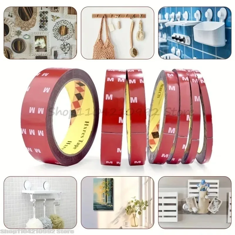 Automotive Adhesive Tape Double Sided Super Strong Double Sided Tape with High Viscosity for Automotive Use Fixed Adhesive Patch
