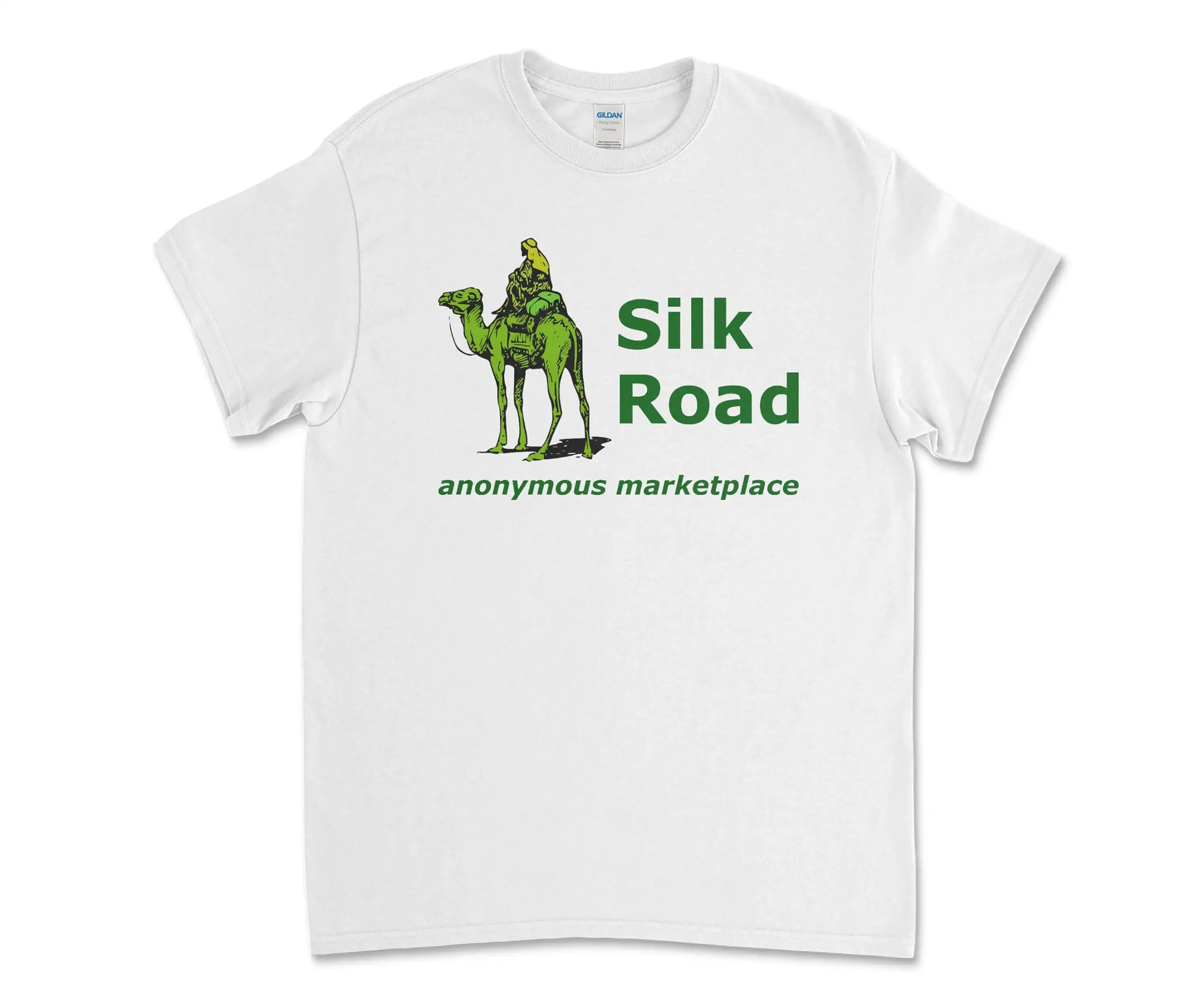 Zijde Weg Anonieme Marktplaats T-Shirt