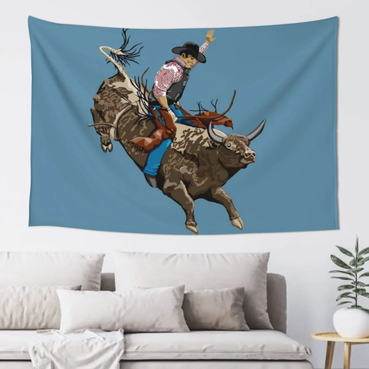 

Cowboy Tapestry Aesthetic Room Decoration Anime Decor Tapestry