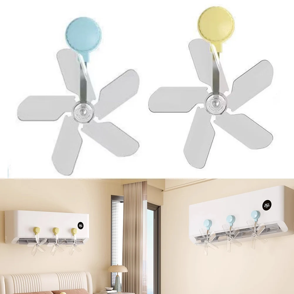 

3pcs Wall-Mounted Air Conditioner Guide Fan Anti-Direct Blowing Adjustable Fan Heating, Cooling & Vents Tools Parts