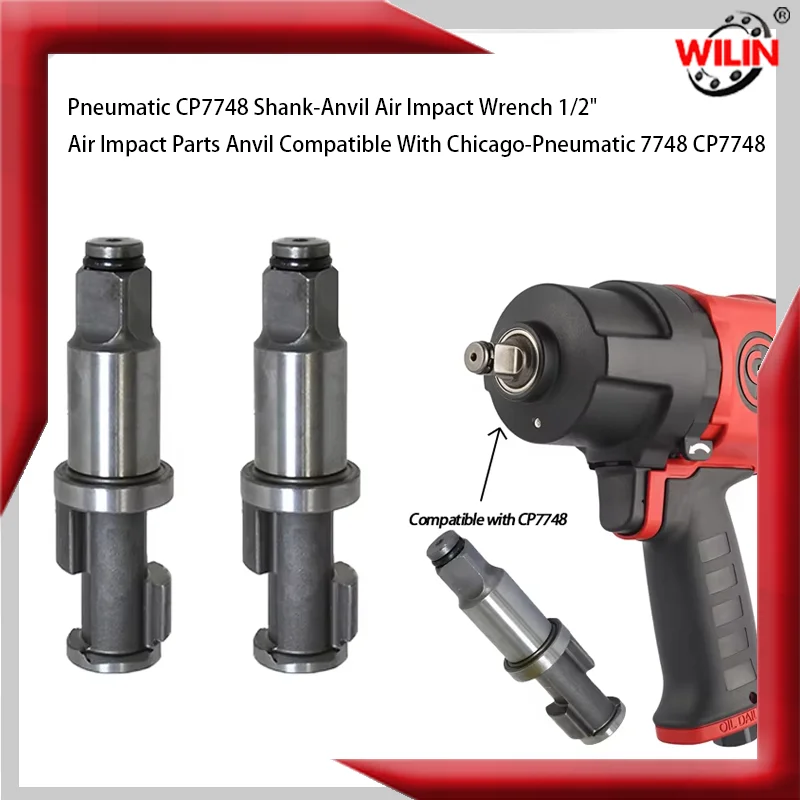 

Wilin Suitable for Ingersoll Rand Air Wrench IR 231B-A626 231C Air Gun Repair Parts Spindle 1/2 Maximum Torque