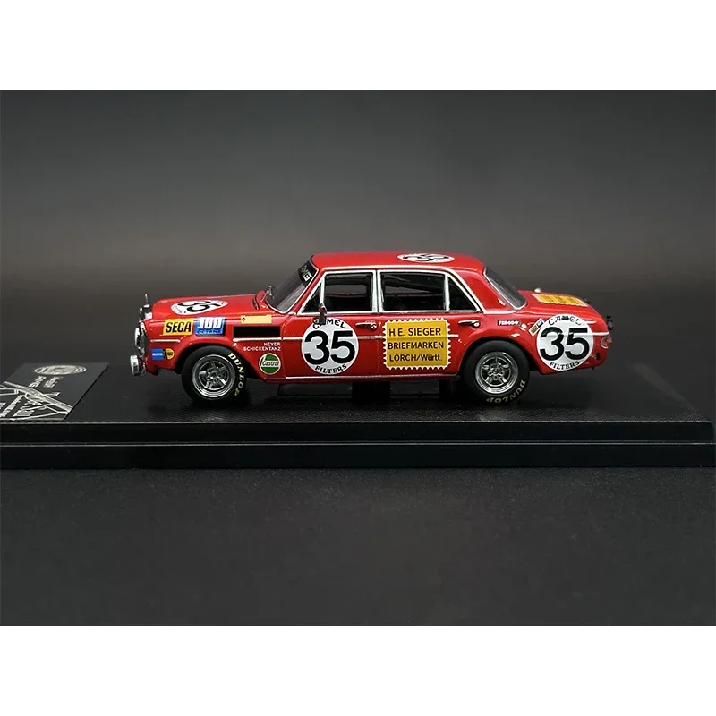 Liberty64 1:64 300 SEL Redpig 6.3L V8 Diecast koleksi Model mobil miniatur mobil mainan