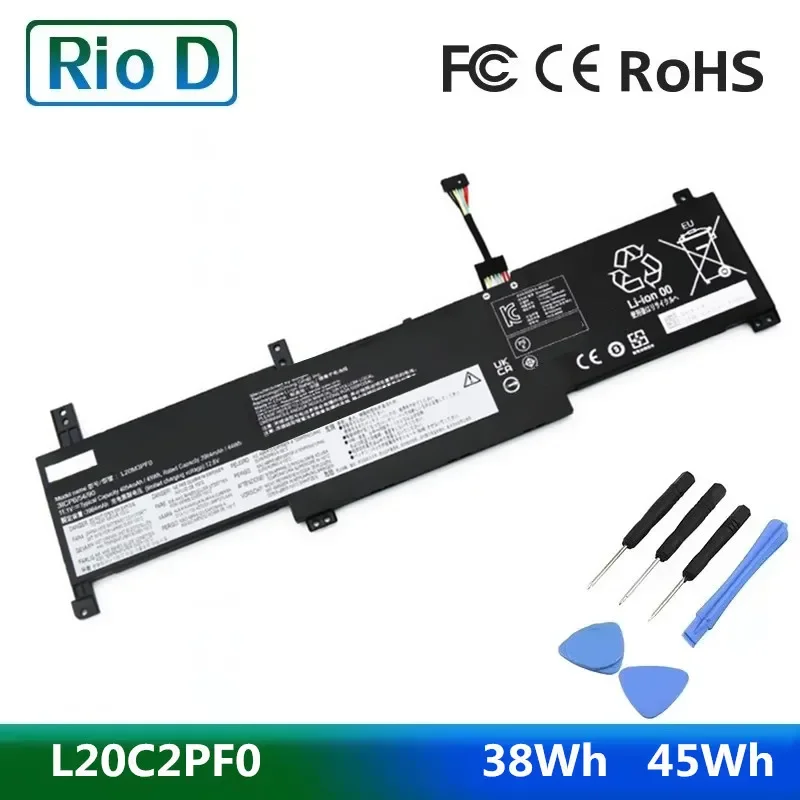 L20L2PF0 L20C2PF0 L20M2PF0 L20L3PF0 L20C3PF0 L20M3PF0 Battery For Lenovo IdeaPad 3-14ALC6 Gen 6 V14 V15 V17 G2 ITL Notebook 