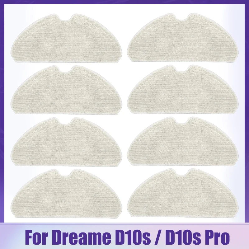 Washable Mop Cloth Replacement For Xiaomi Dreame D10s / D10s Pro Robotic Vacuum Cleaner Accessories Mop Pads Rags Spare Parts