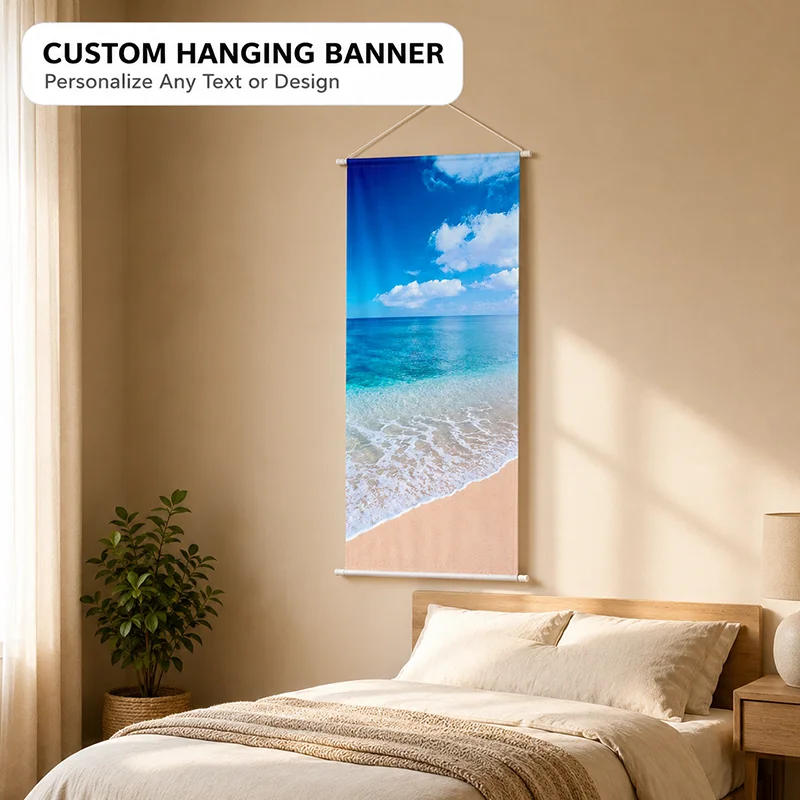1PC Custom Hanging Paintings Wall Tapestry Decoration Living Room Bedroom Background Cloth Bedside Fabric Hanging Cloth Banner
