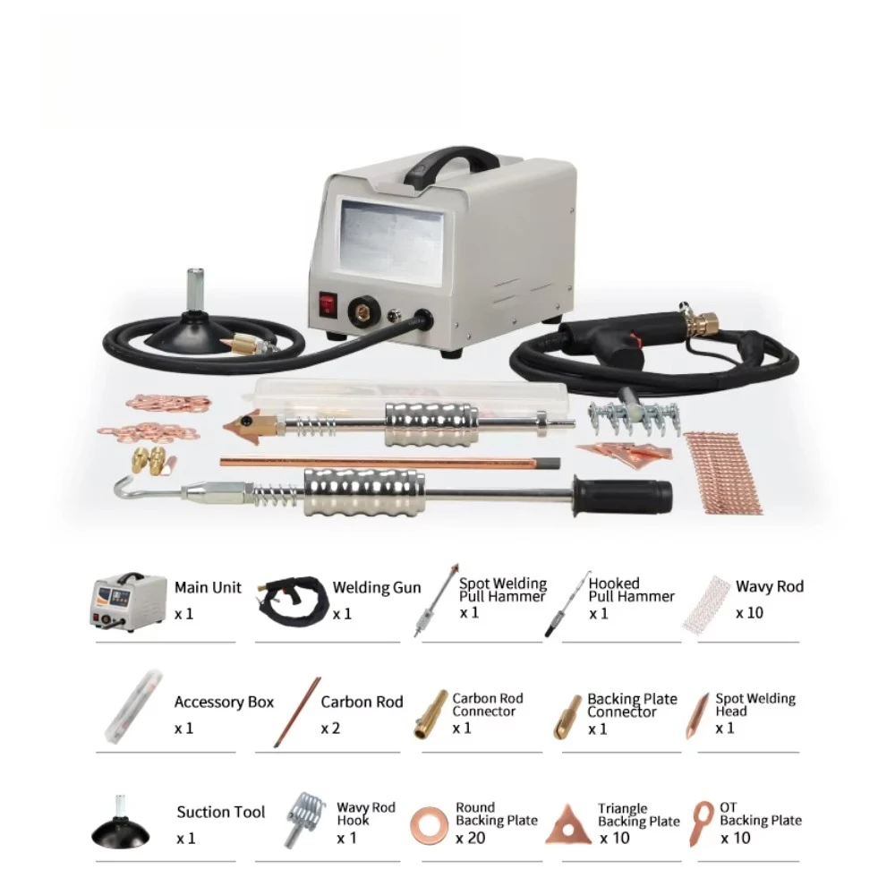 New Model 95E Professional Dent Removal Equipment Dent Puller Kit and Auto Body Spot Welding