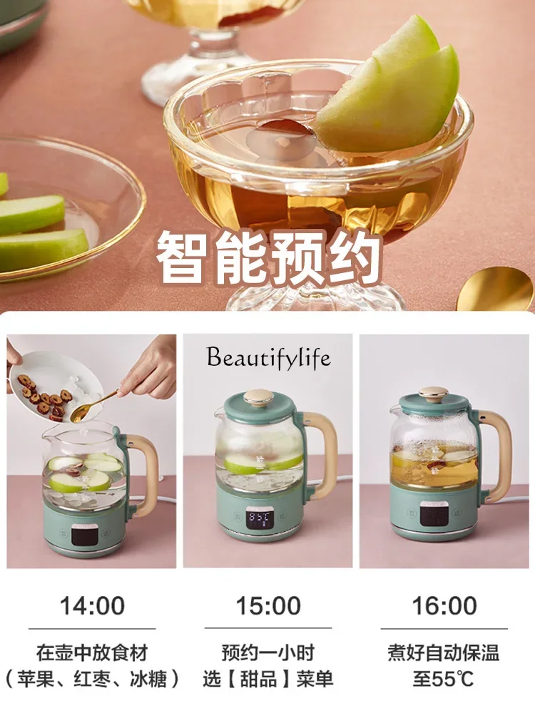 Health pot office small mini multi-functional flower tea brewer