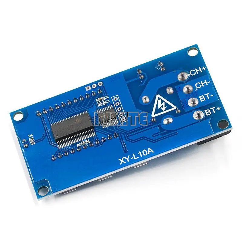 6-60v 10A Lithium Battery Charge Control Module Controller Protection Board with Overcharge Protection Switch XY-L10A