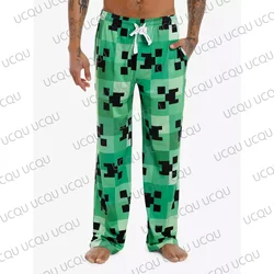 Creeper Pajama Pants Allover Print Plush Sleep Pants Oversized Adult/Kids Pyjama Trousers