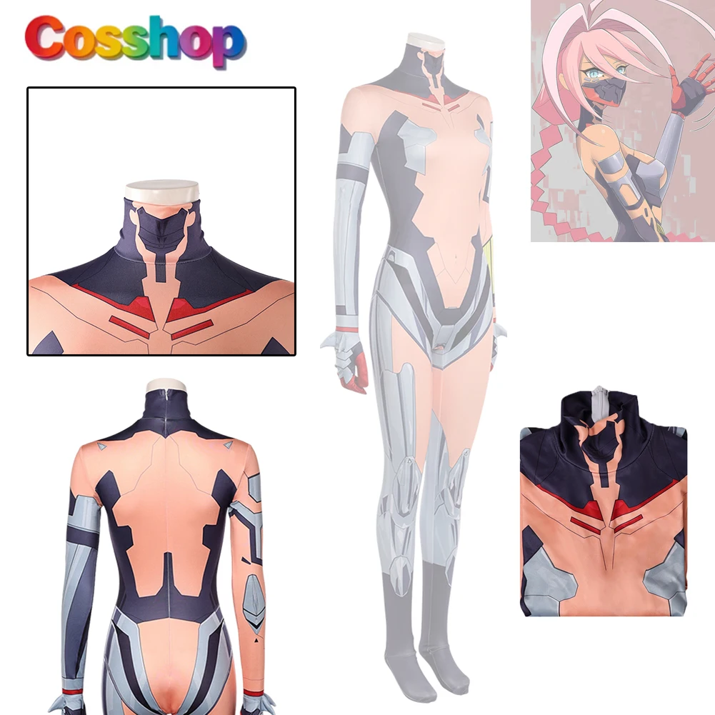 Cartoon Edge Cosplay Runners Cosplay Talia Yang Bodysuit FantasticCostume Disfraz Roleplay Outfit Dress Up Halloween Carnival
