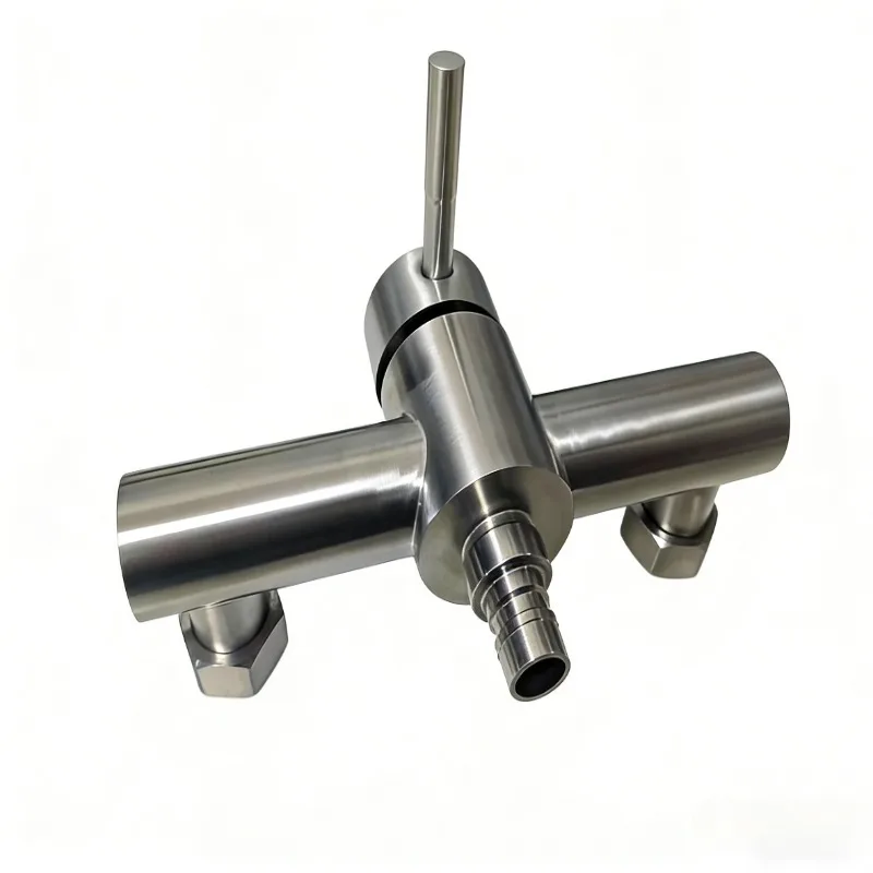 

Shower Mixer Tap 304 Stainless Steel Brushed Hot Cold Mixer For Washing Machine Bathtub Balcony Laundry Room