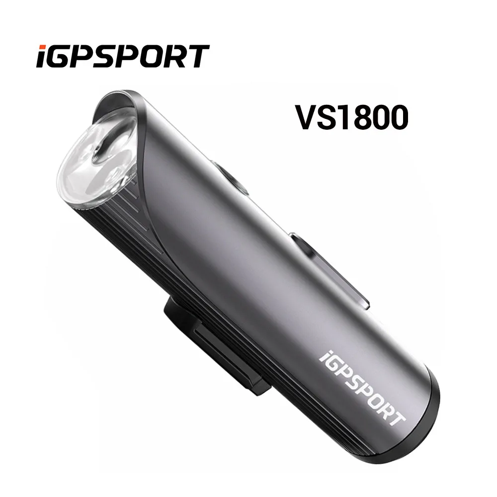 iGPSPORT VS1800 Smart Bike Front Light 1800 Lumen MTB Road Bike Lamp Headlight Cycling Flashlight Lantern Bike Accessories