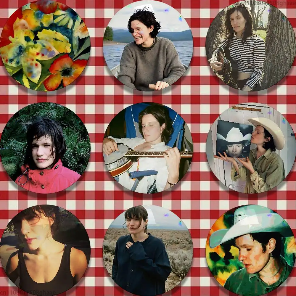 

Songs Album Adrianne Lenker Pins 58mm Cute Cartoon Badge Handmade Brooches for Backpack Accessories Jewelry Gifts