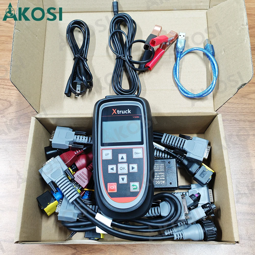 XTRUCK Y005 y006 OBD Interface urea/nitrogen/oxygen/pm Particle Sensor Detection for Euro 6 module J1939 diagnostic tool