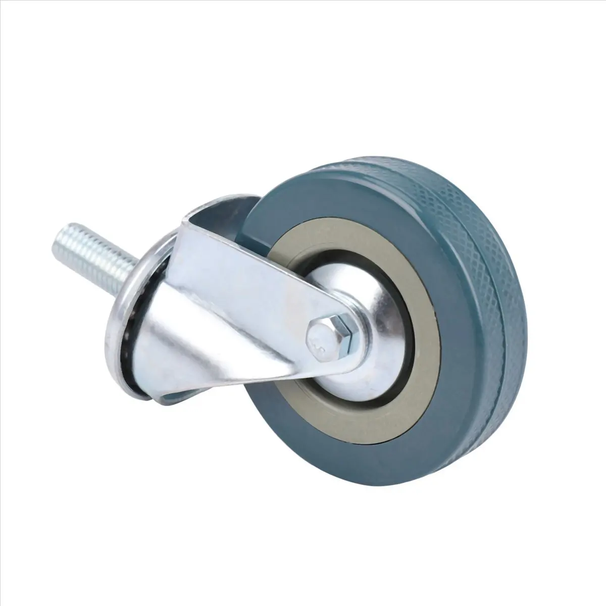 A75K Heavy Duty 75mm Swivel Castor with Brake Trolley Casters wheels for Furniture, Set of 4