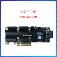 Original PERC H730P 2G RAID Card 0X4TTX 0J6MDM Smart Array Card for RAID 0 1 5 6 10 2GB Cache 12Gb/s Flash Cache X4TTX J6MDM