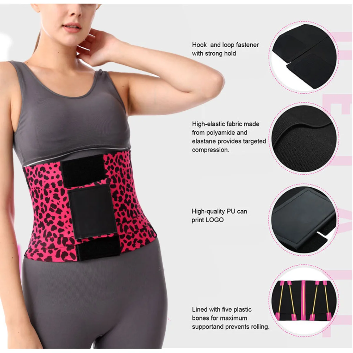 مدرب خصر مشد البطن تحكم الفرقة الرياضة أنحل حزام الصالة الرياضية حزام Shaperwear Cincher تدريب العضلات حرق الدهون صالح الأشرطة
