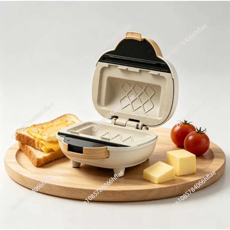 Multifunctional Sandwich Maker Mini Sandwich Breakfast Machine Double-Sided Heating Frying Pan Cheese Grill Hot Dog Toaster