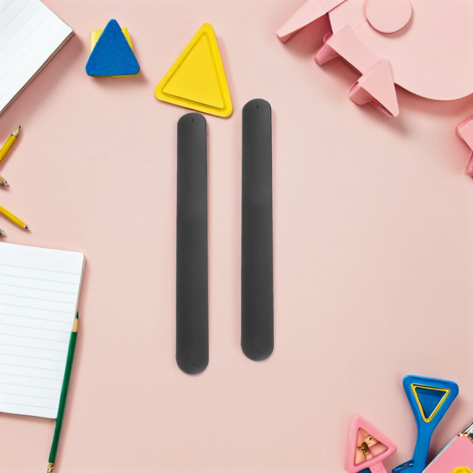 

18Pcs Soft Silicone Slap Bands Elastic Snap Wristlets for Irritation Free Wear Birthday Parties School DIY Decoration Crafts