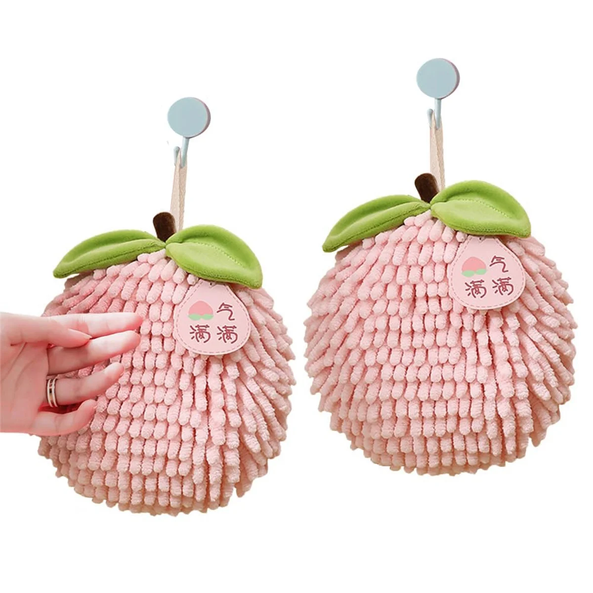 hand towelHousehold Handball Kitchen Supplies Hanging Multi-Functional Hand Towel Absorbent Quick-Drying Cleaning Rag 3