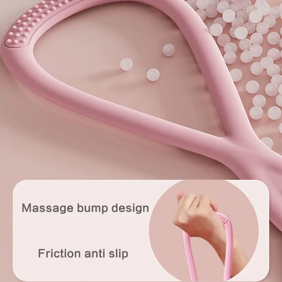 قطعة واحدة من أربطة المقاومة، شريط مقاومة لليوجا، حزام لياقة بدنية قابل للتمدد، حبل سحب، أربطة مطاطية لذراع الصدر والكتف