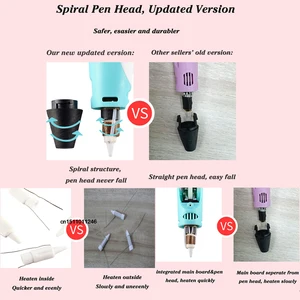 3D printing pen, with LCD screen, compatible with PLA filament, toys, safe painting for children, do it, Christmas birthday gift 10 Main Sales Color Pen - №3