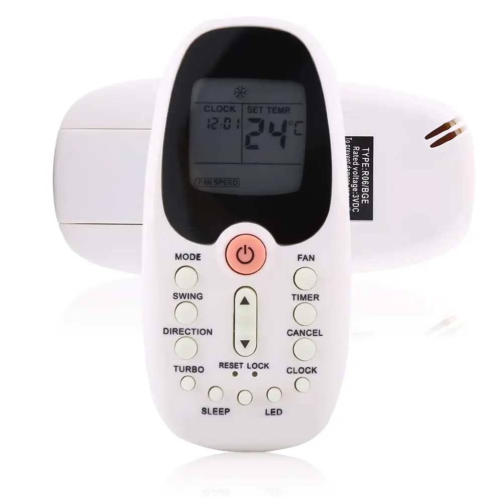 Mando a distancia de repuesto para aire acondicionado midea R06/BGE