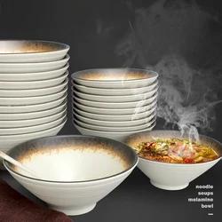 Melamine Noodle Bowl Tableware Japanese Ramen Beef Noodle Soup Bowl