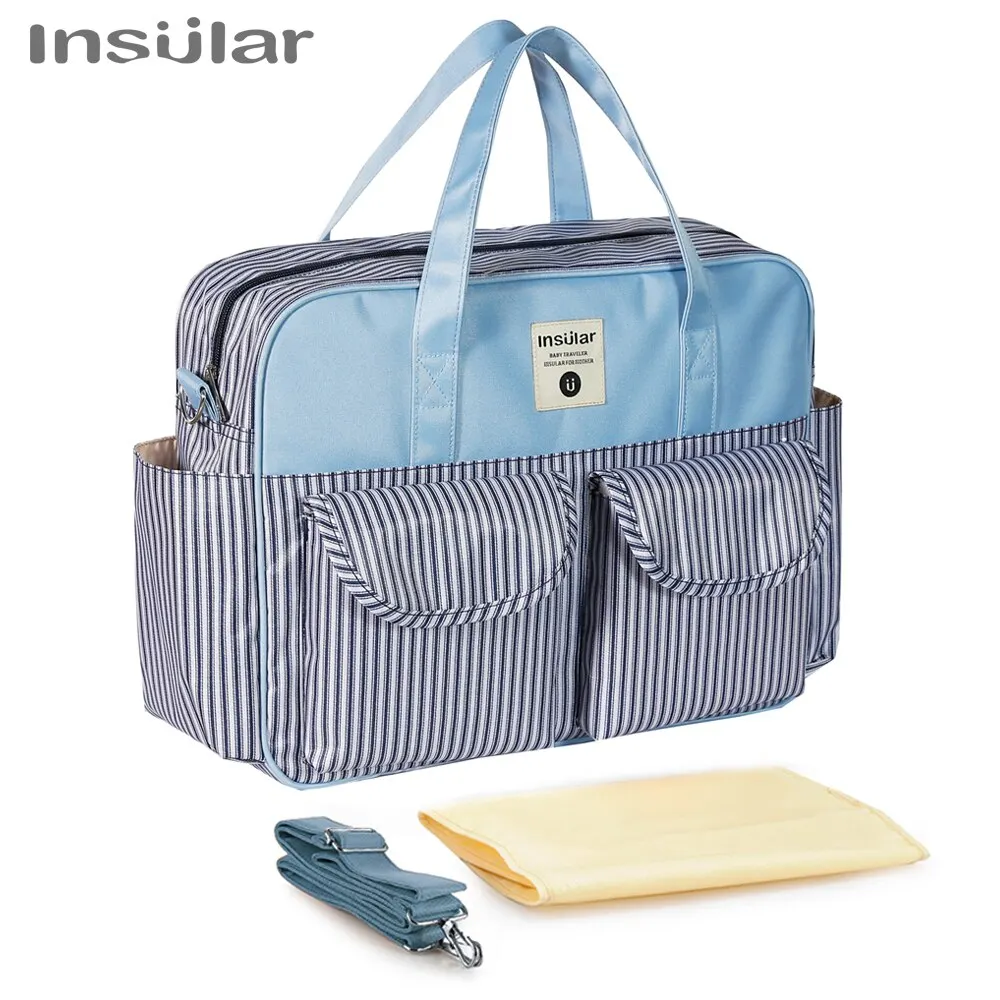 Fashion Print Diaper Tote Bag Baby Organizer Large Capacity Baby Nappy Bags for Mom Multifunction Travel Stroller Bag Baby Stuff