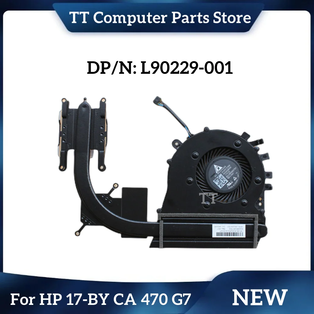 TT nuova ventola del dissipatore di calore della CPU del computer portatile originale per HP 17-BY CA 470 G7 L90229-001 Fast Ship