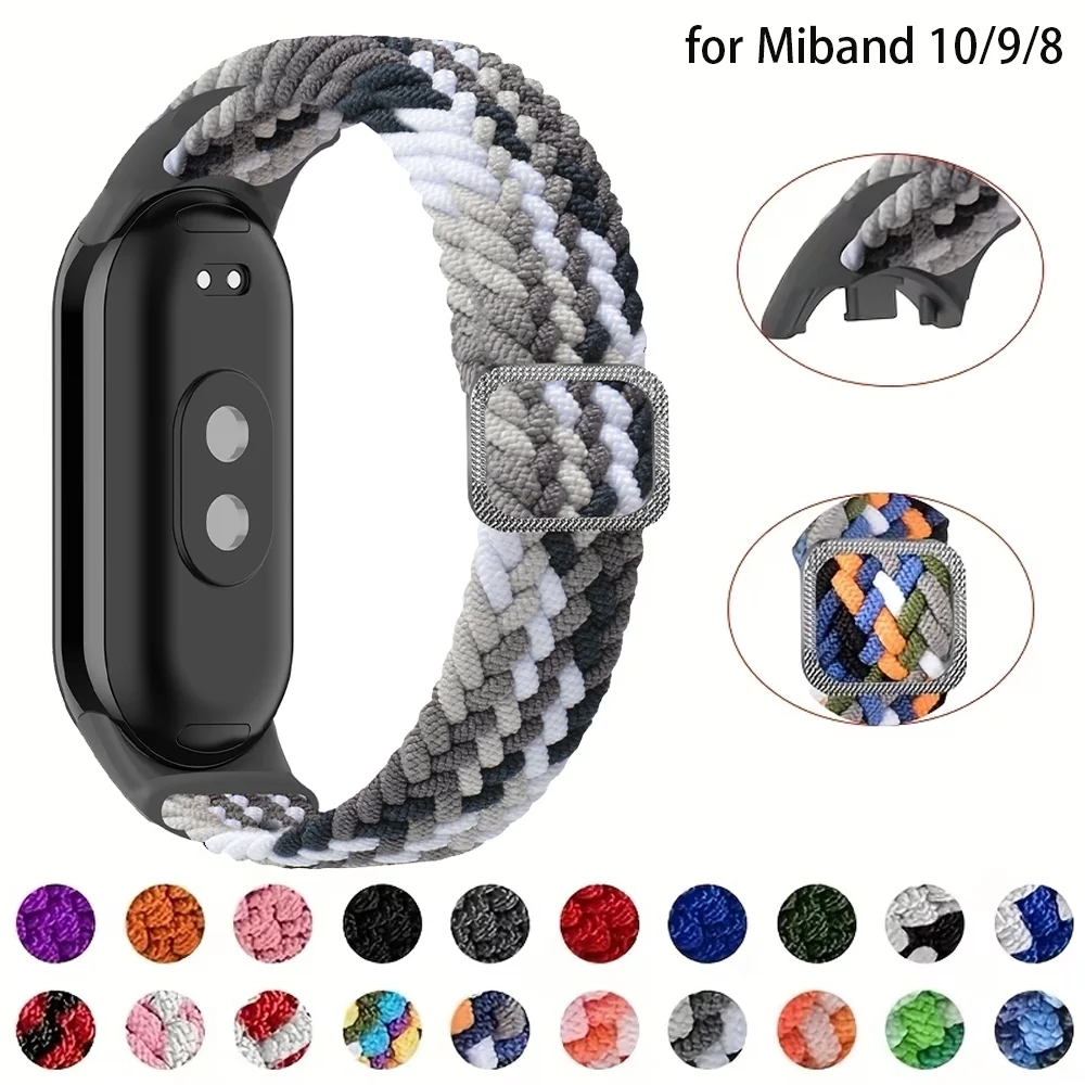 �y�Z�[�����zXiaomi Mi Band 10/9/8�p�i�C�������[�v�X�g���b�v�A�҂ݍ��ݒe���X�}�[�g�E�H�b�`�o���h�A�u���X���b�g�Acorrea�AXiaomi band 10/9/8 NFC�Ή�