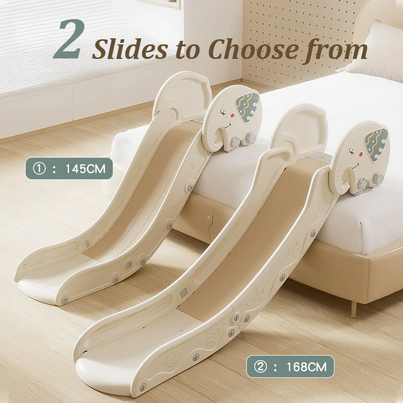 أريكة منزلقة للأطفال في الأماكن المغلقة، شرائح تسلق للأطفال، نافذة الخليج، شرائح بلاستيكية لسلامة الأطفال، شرائح تخزين سهلة، ملعب لعبة #4