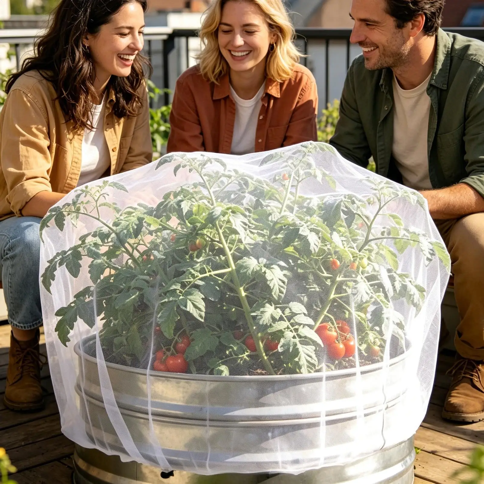 Anti Freezing Plant Cover Garden Netting Non-woven Fabric Mesh Screen Used For Outdoor Patio Balcony Protection Of Vegetables