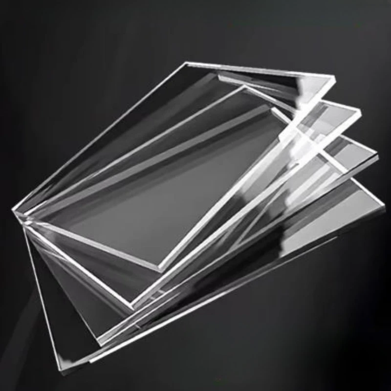 1/2/3/5pcs Transparent PC Endurance Board Polycarbonate Plate Wear Resistant Plastic Sheet Hard Home 50x50mm-150x150mm