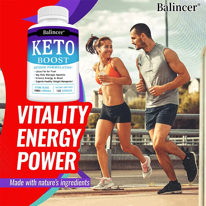 Weight Loss Organic Keto Detox Capsules Flat Belly Deep Cleansing Provides Energy Fat Burning Appetite Suppressant Supplements view 5