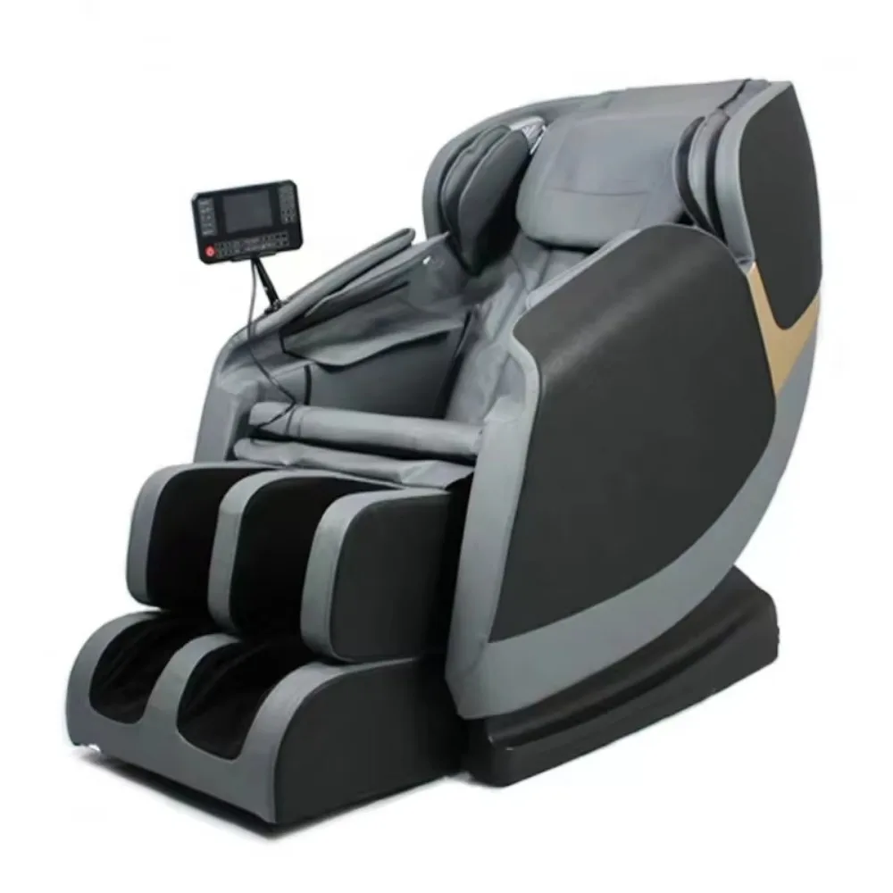 Nowcozy Luxury SL Full Body Airbag Massage Chair with Blue-tooth Speaker, Foot Roller Massage Chair Shiatsu