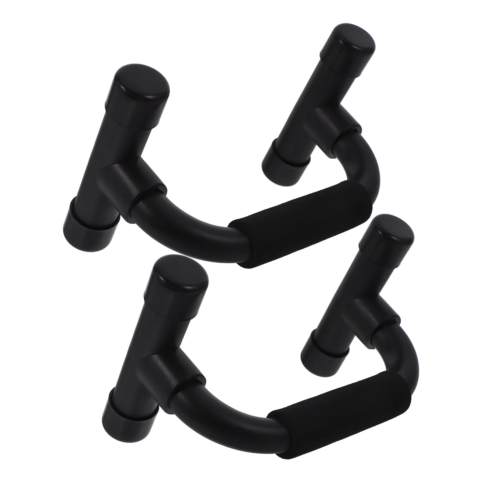 

Bars Black Handles Lightweight Durable For Home Gym Muscle Training Pushup Frame Suitable Men Women Fitness