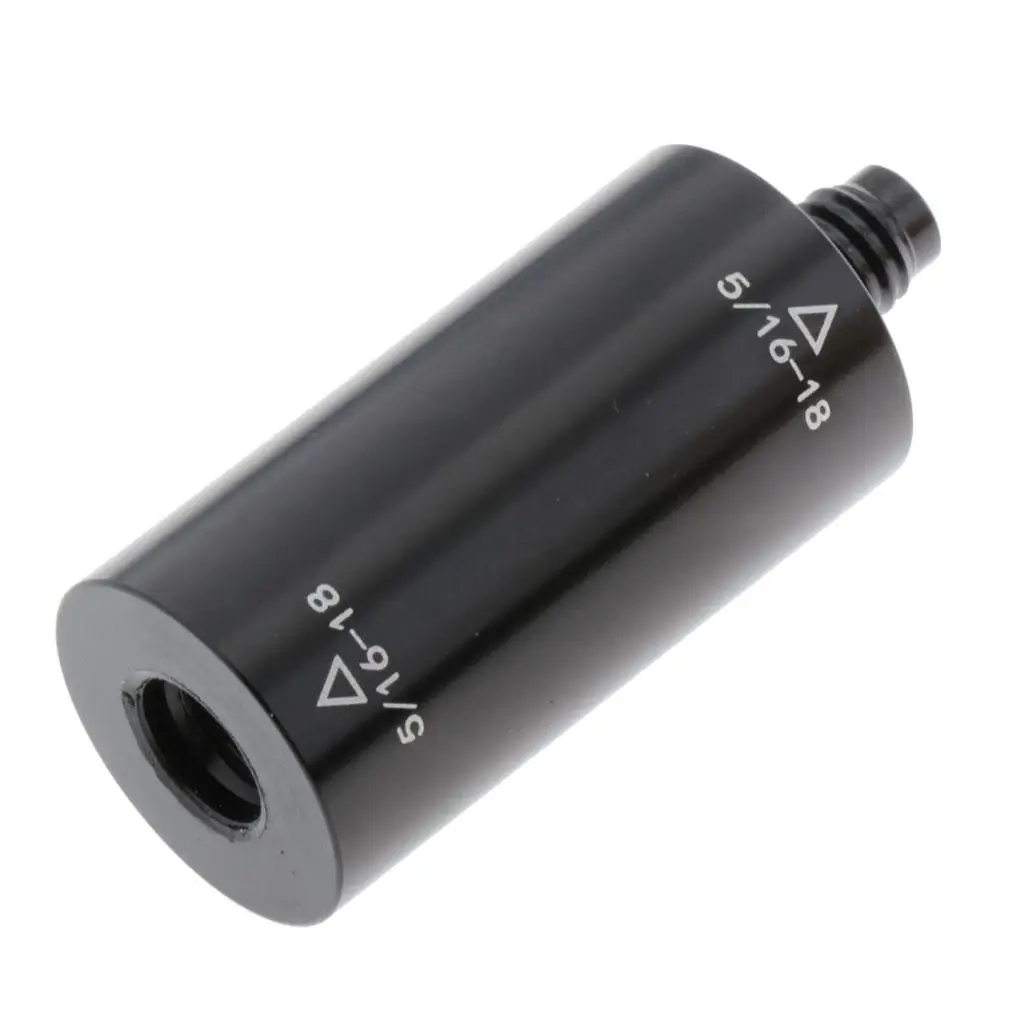 

Pool Cue Mid Length Shaft Extender Bar Aluminum Rod for 5/16-18 Billiard Stick Reach Enhancement