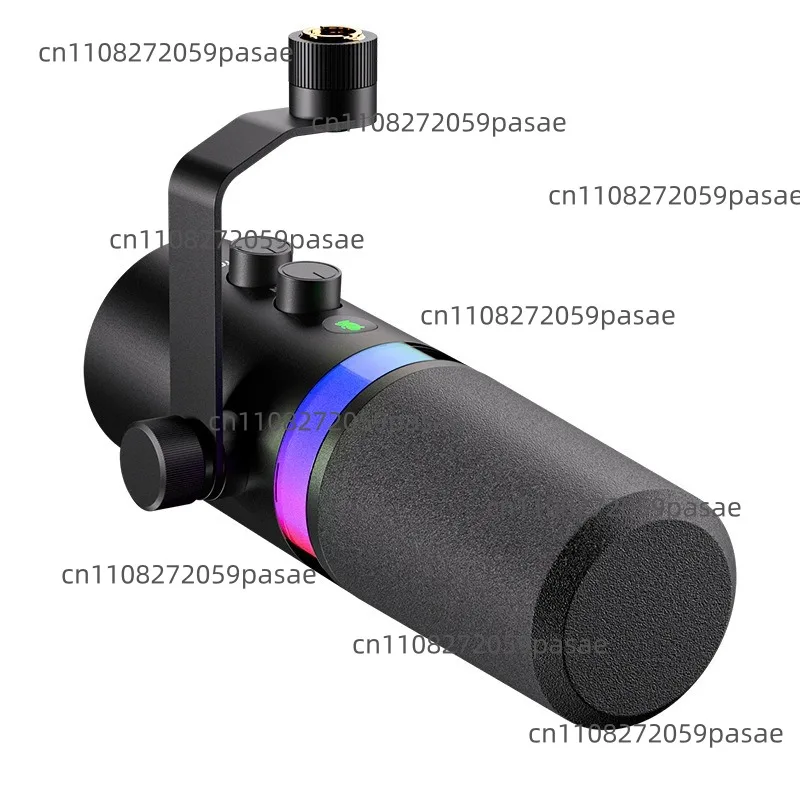For NV7 RGB game desktop microphone USB microphone live XLR dynamic microphone recording computer mobile phone live streaming