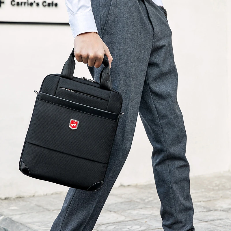 

Совершенно новая мужская сумка, деловая сумка на плечо, многофункциональная противоугонная водонепроницаемая мужская сумка через плечо, повседневная короткая нагрудная сумка